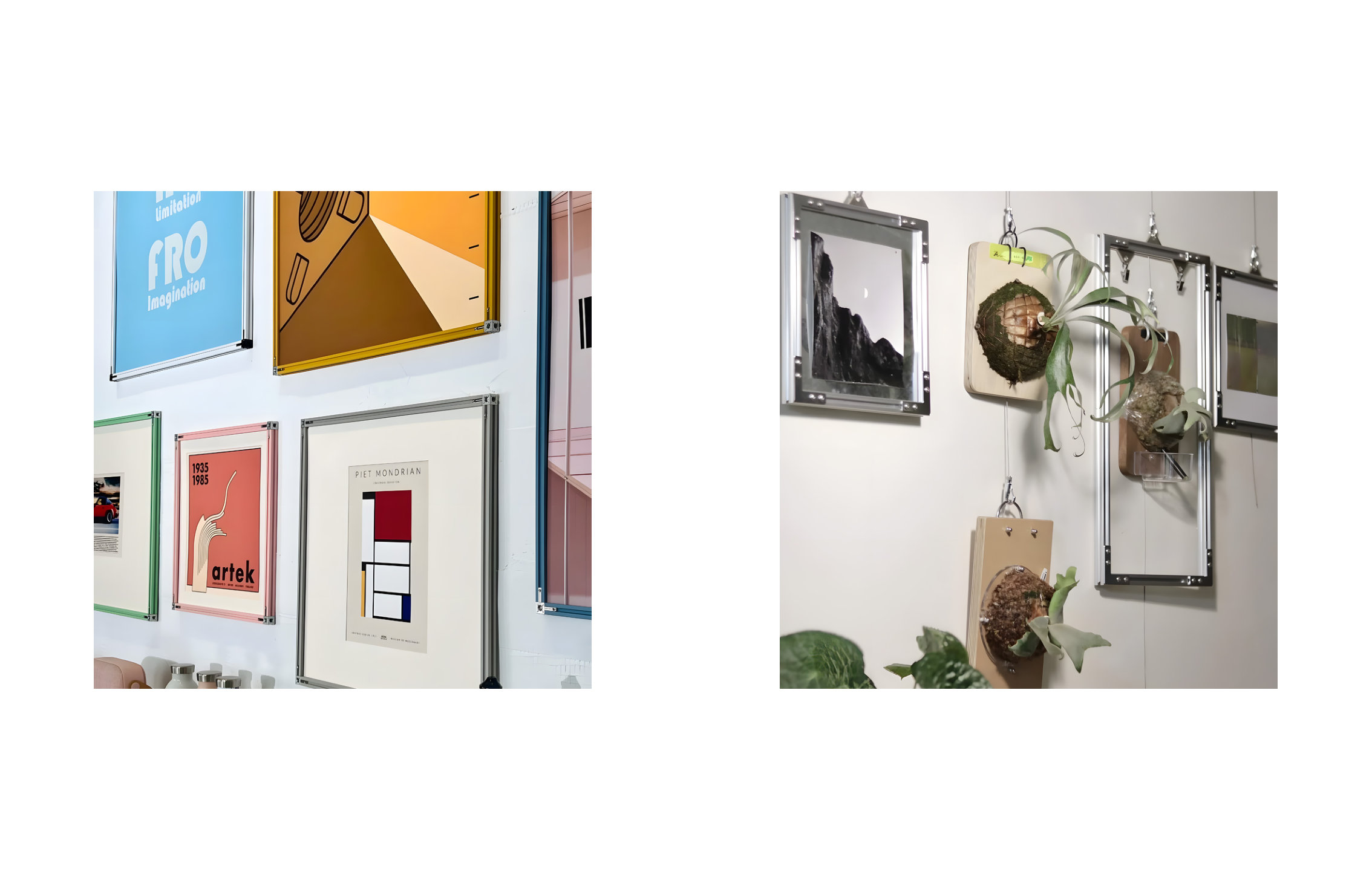 Living Room Frame Showcase