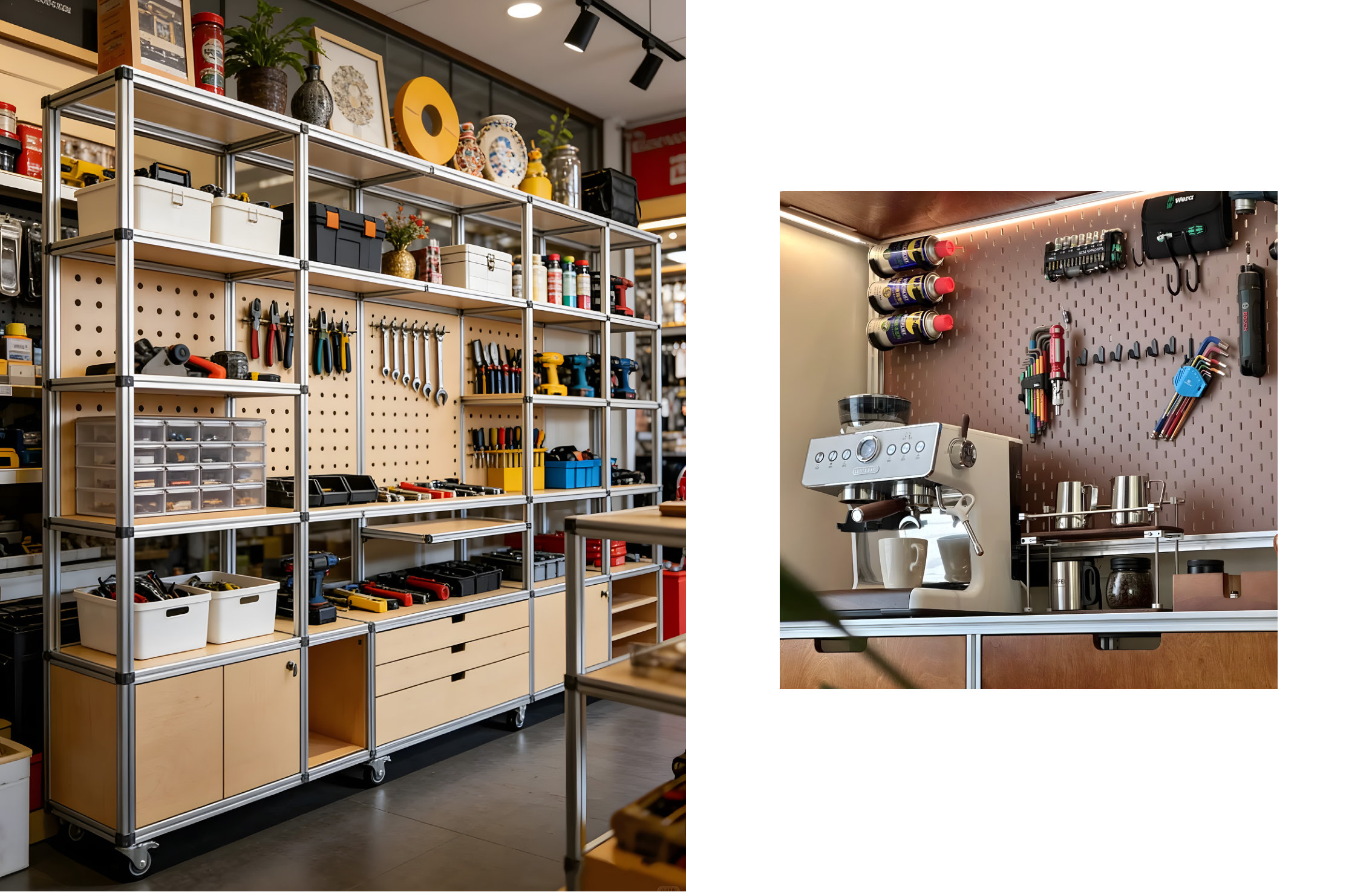 Full Garage Tool Wall
